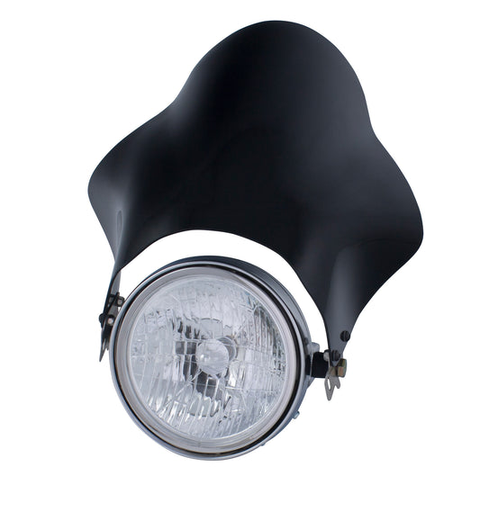 Airblade Dark Smoked Bubble Fly Screen With Fitting Kit