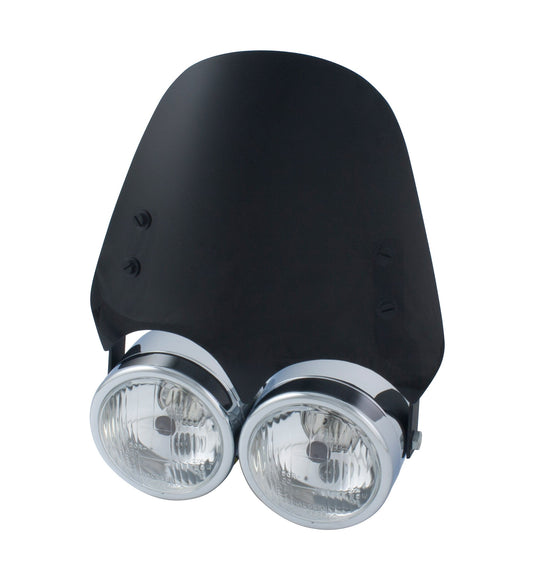 Airblade Dark Smoked Screen For Dominator Headlight With Fitting Kit