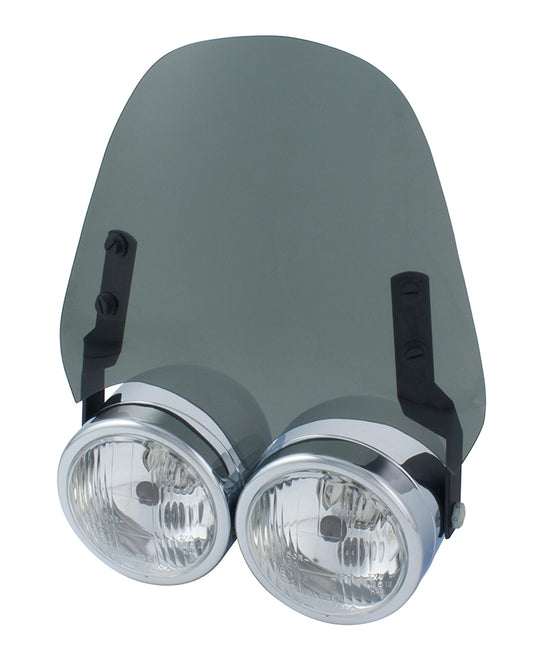 Airblade Screen For Dominator Headlight Light Smoked